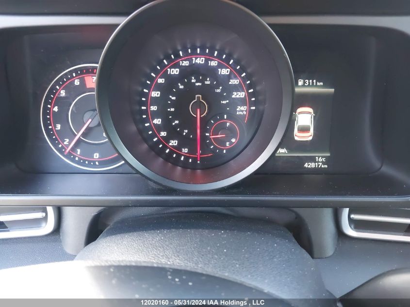 2022 Hyundai Elantra Sel VIN: KMHLM4AG1NU342699 Lot: 12020160