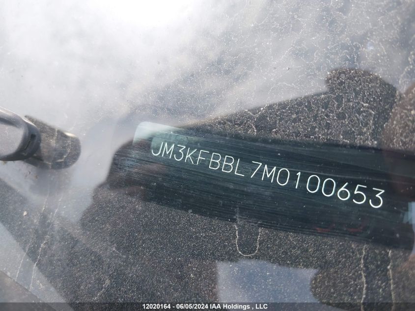 2021 Mazda Cx-5 VIN: JM3KFBBL7M0100653 Lot: 12020164