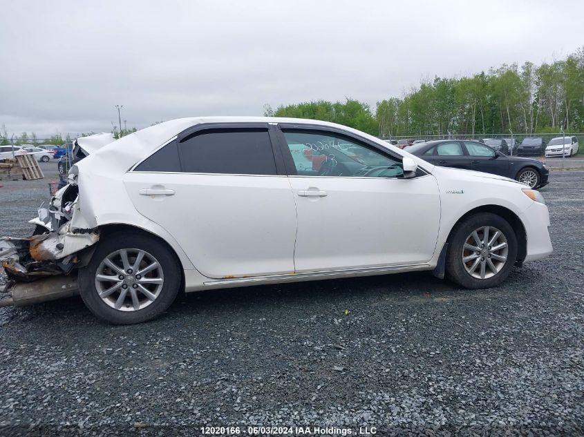 4T1BD1FK0DU074220 2013 Toyota Camry Hybrid Le/Xle