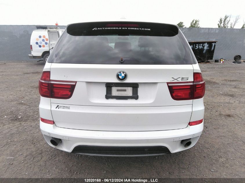 2011 BMW X5 3.5I VIN: 5UXZV4C51BL416517 Lot: 12020168