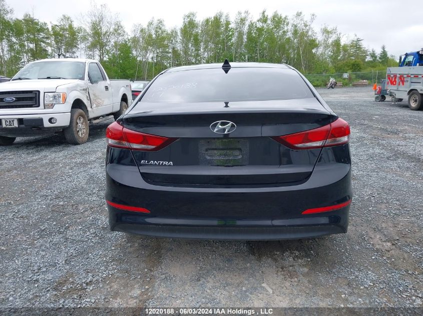 2017 Hyundai Elantra Gls VIN: KMHD84LFXHU153275 Lot: 12020188