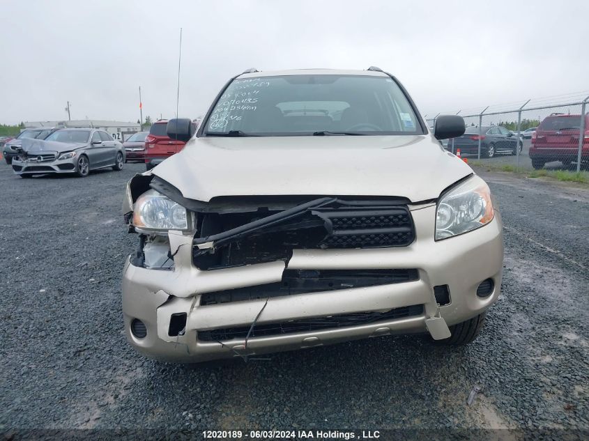 2008 Toyota Rav4 VIN: JTMZD33V286070435 Lot: 12020189