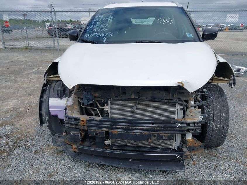 2019 Nissan Kicks VIN: 3N1CP5CU4KL554767 Lot: 12020192