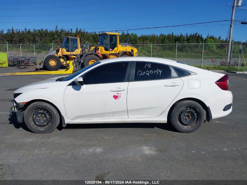 2018 Honda Civic Sedan VIN: 2HGFC2E58JH000134 Lot: 12020194