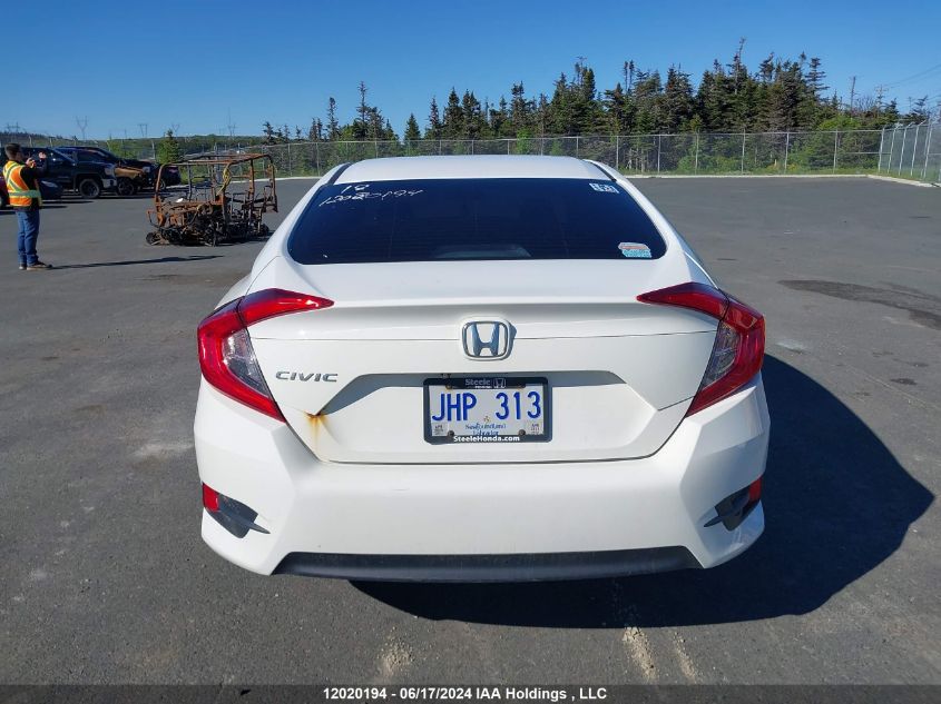 2018 Honda Civic Sedan VIN: 2HGFC2E58JH000134 Lot: 12020194