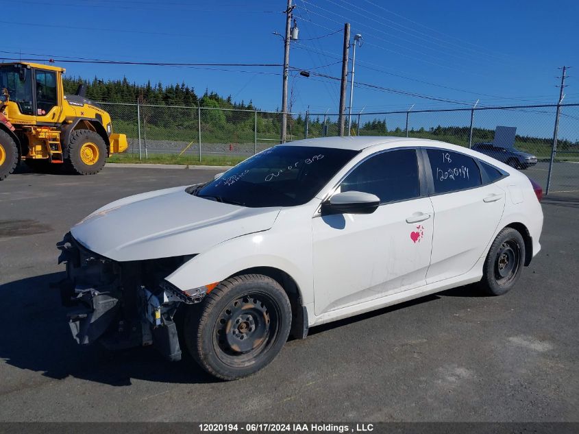 2018 Honda Civic Sedan VIN: 2HGFC2E58JH000134 Lot: 12020194