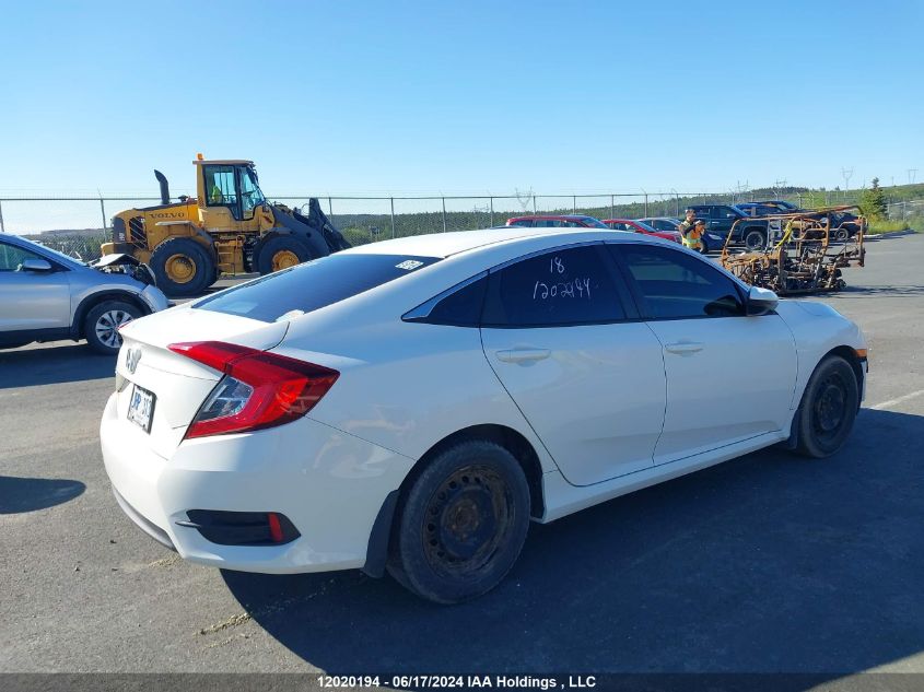 2018 Honda Civic Sedan VIN: 2HGFC2E58JH000134 Lot: 12020194