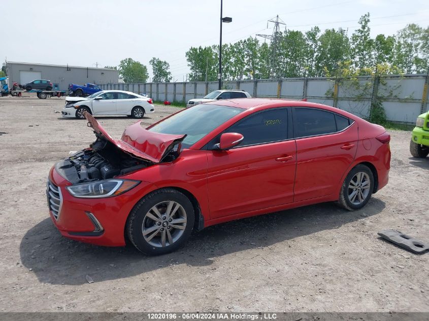 2017 Hyundai Elantra Se/Value/Limited VIN: KMHD84LF6HU389891 Lot: 12020196