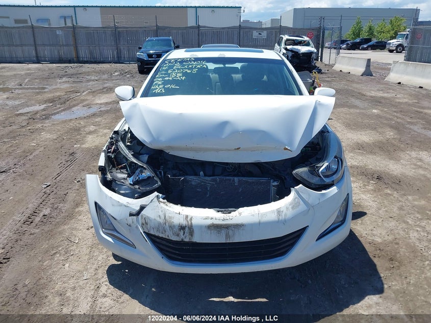 2014 Hyundai Elantra Se/Sport/Limited VIN: 5NPDH4AE0EH520768 Lot: 12020204