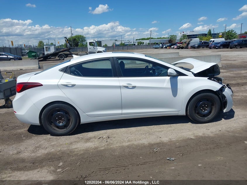 2014 Hyundai Elantra Se/Sport/Limited VIN: 5NPDH4AE0EH520768 Lot: 12020204