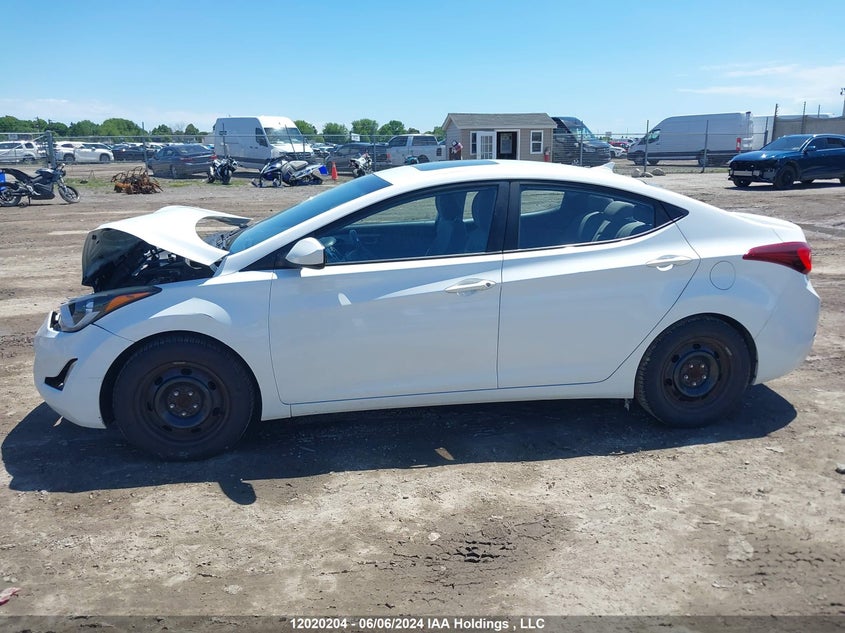 2014 Hyundai Elantra Se/Sport/Limited VIN: 5NPDH4AE0EH520768 Lot: 12020204