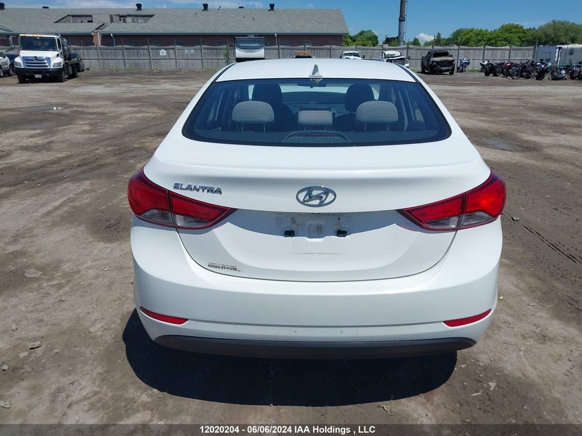 2014 Hyundai Elantra Se/Sport/Limited VIN: 5NPDH4AE0EH520768 Lot: 12020204