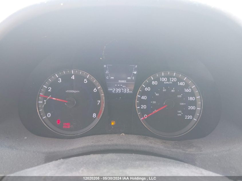 2013 Hyundai Accent Gls/Gs VIN: KMHCT5AE1DU124977 Lot: 12020205