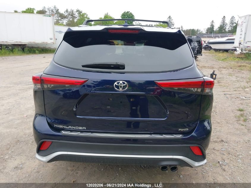 2021 Toyota Highlander Xse VIN: 5TDLZRBH9MS157636 Lot: 12020206