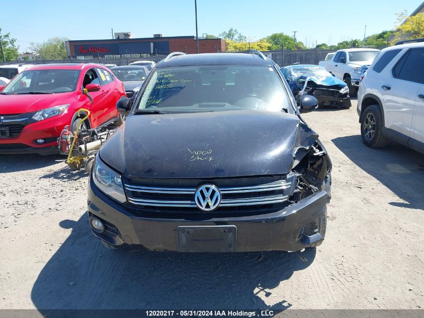 2014 Volkswagen Tiguan VIN: WVGJV3AX7EW569866 Lot: 12020217