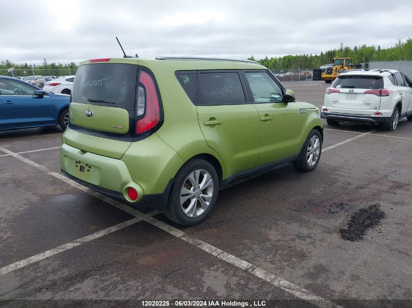 2015 Kia Soul VIN: KNDJP3A5XF7794842 Lot: 12020225