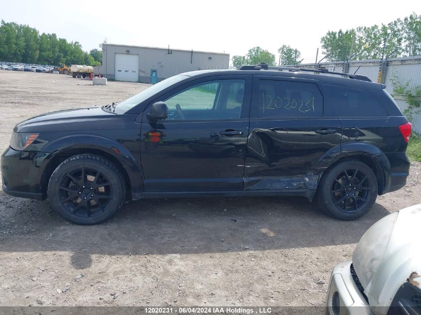 2017 Dodge Journey VIN: 3C4PDCCG4HT619194 Lot: 12020231