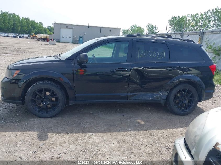 2017 Dodge Journey VIN: 3C4PDCCG4HT619194 Lot: 12020231