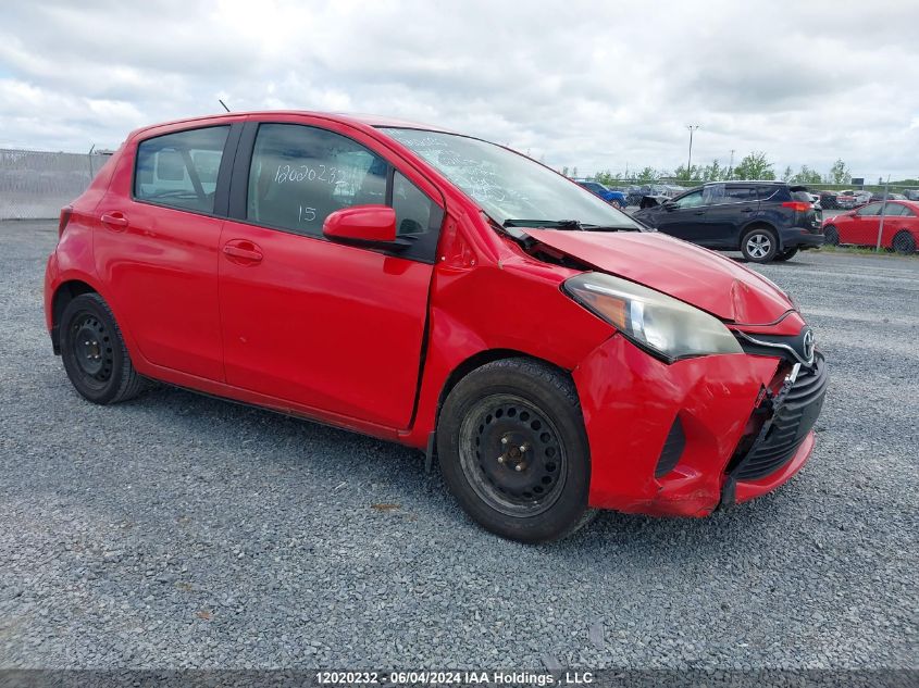 2015 Toyota Yaris VIN: VNKKTUD37FA021675 Lot: 12020232