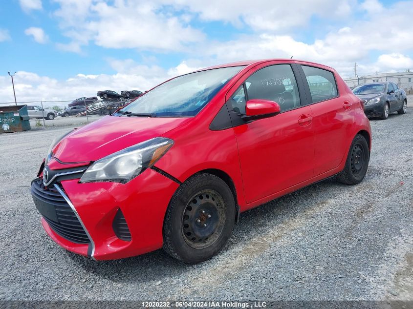 2015 Toyota Yaris VIN: VNKKTUD37FA021675 Lot: 12020232