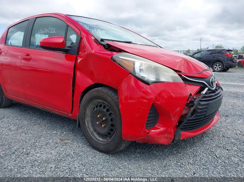 2015 Toyota Yaris VIN: VNKKTUD37FA021675 Lot: 12020232