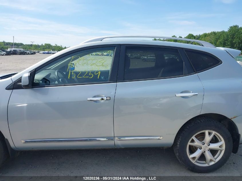 2011 Nissan Rogue S/Sv/Krom VIN: JN8AS5MT3BW152259 Lot: 12020236