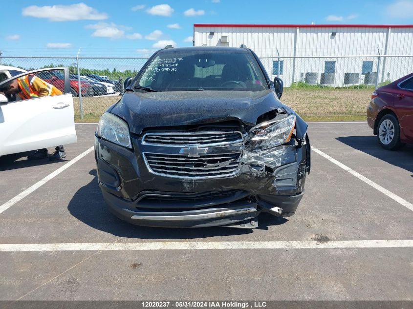 2015 Chevrolet Trax VIN: 3GNCJLSB0FL133368 Lot: 12020237