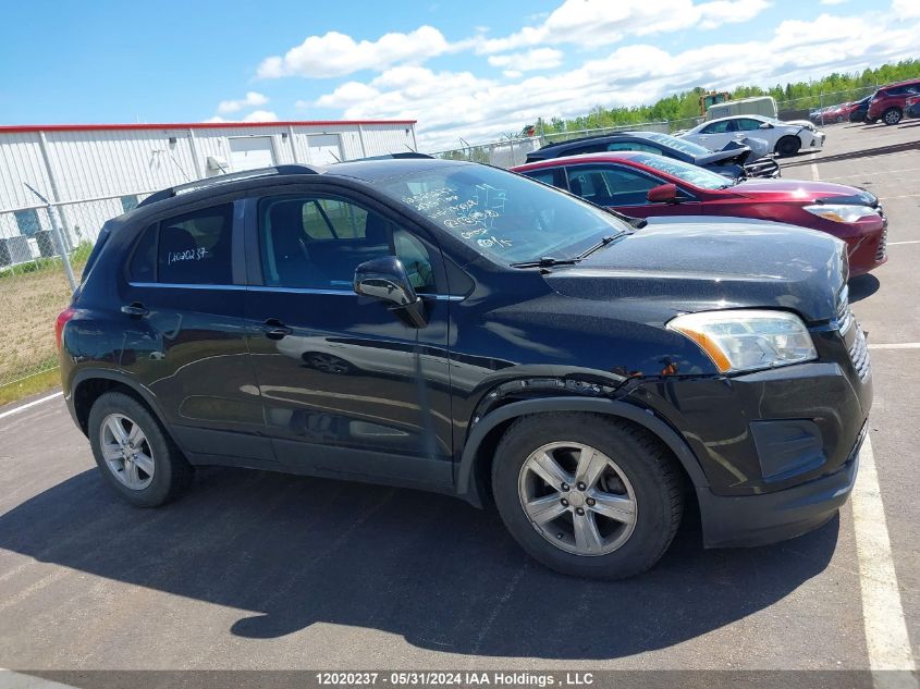 2015 Chevrolet Trax VIN: 3GNCJLSB0FL133368 Lot: 12020237