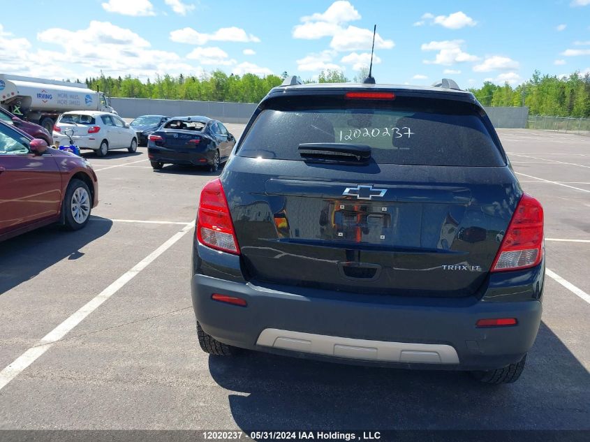 2015 Chevrolet Trax VIN: 3GNCJLSB0FL133368 Lot: 12020237