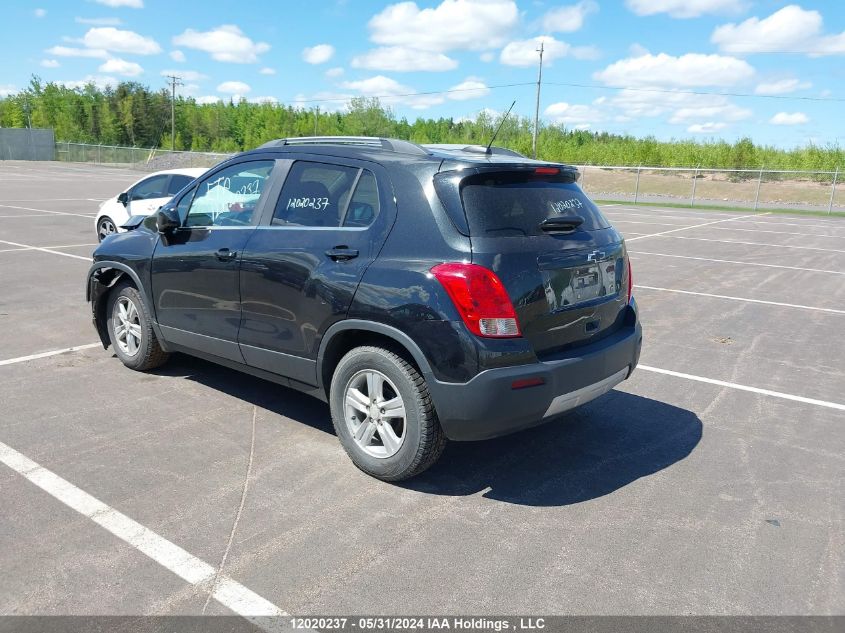 2015 Chevrolet Trax VIN: 3GNCJLSB0FL133368 Lot: 12020237