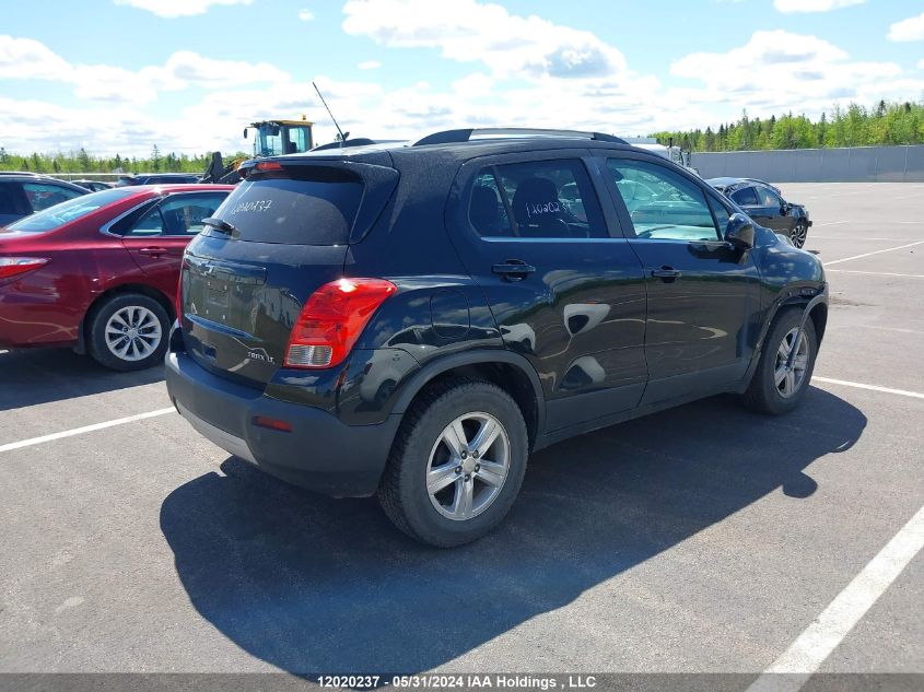 2015 Chevrolet Trax VIN: 3GNCJLSB0FL133368 Lot: 12020237