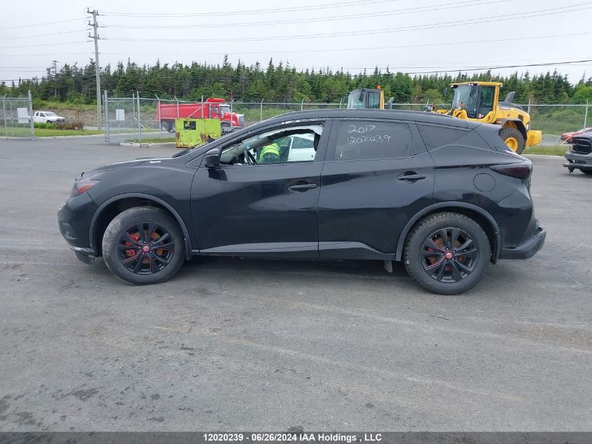 2017 Nissan Murano VIN: 5N1AZ2MH8HN110794 Lot: 12020239