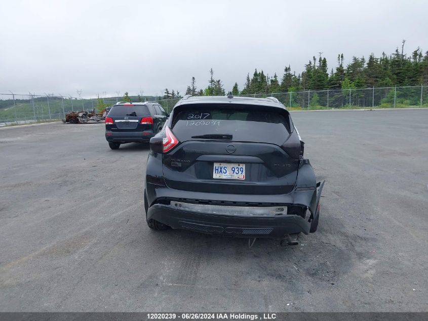 2017 Nissan Murano VIN: 5N1AZ2MH8HN110794 Lot: 12020239