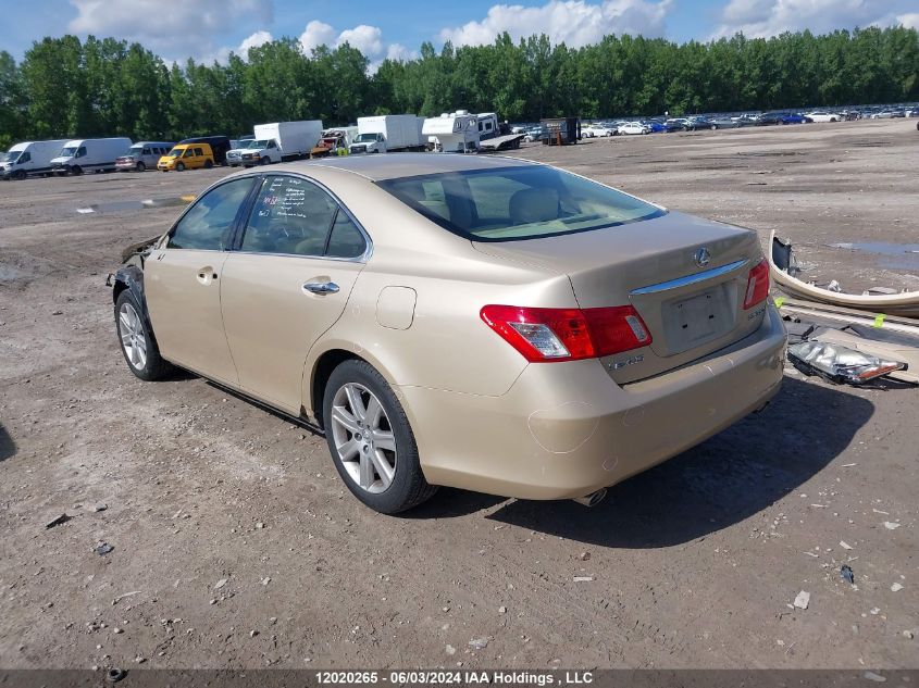 2007 Lexus Es 350 350 VIN: JTHBJ46G172008087 Lot: 12020265