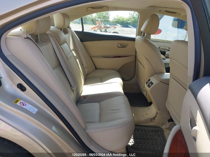 2007 Lexus Es 350 350 VIN: JTHBJ46G172008087 Lot: 12020265