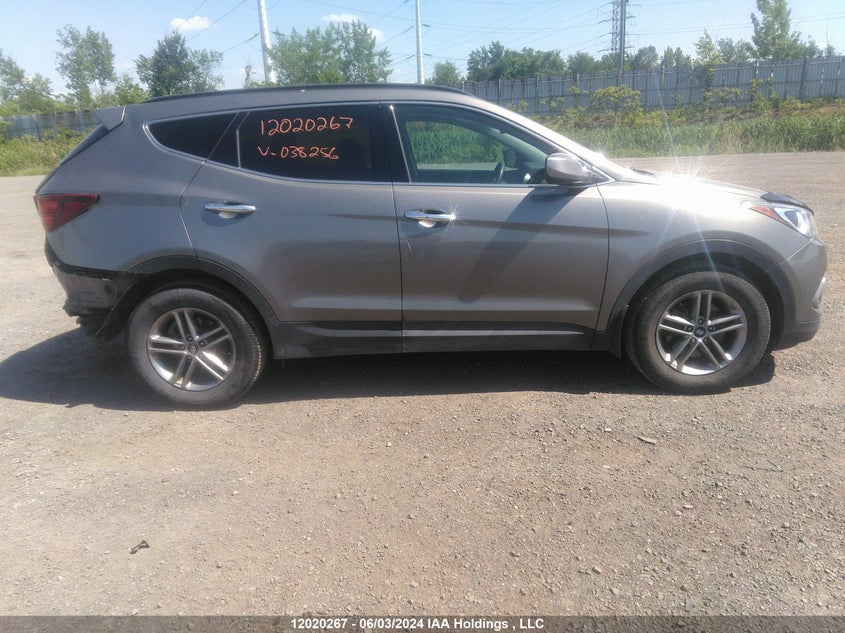 2017 Hyundai Santa Fe Sport VIN: 5NMZT3LB2HH038256 Lot: 12020267