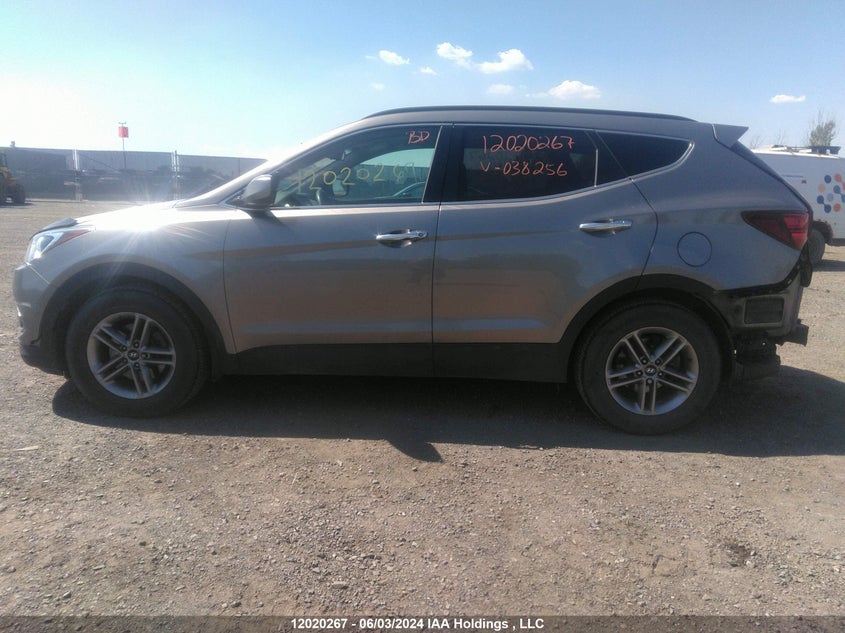 2017 Hyundai Santa Fe Sport VIN: 5NMZT3LB2HH038256 Lot: 12020267
