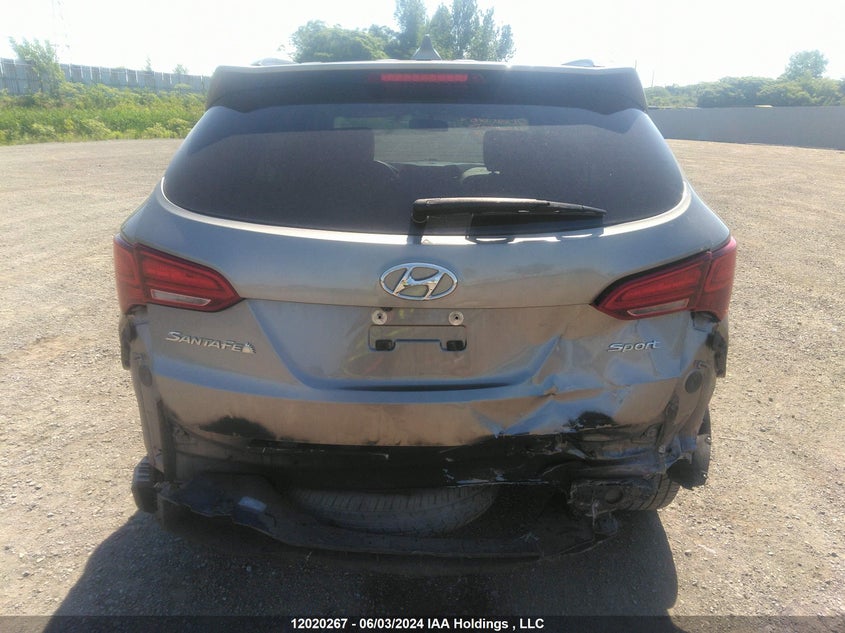 2017 Hyundai Santa Fe Sport VIN: 5NMZT3LB2HH038256 Lot: 12020267