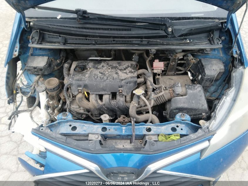 2015 Toyota Yaris VIN: VNKKTUD34FA050664 Lot: 12020273