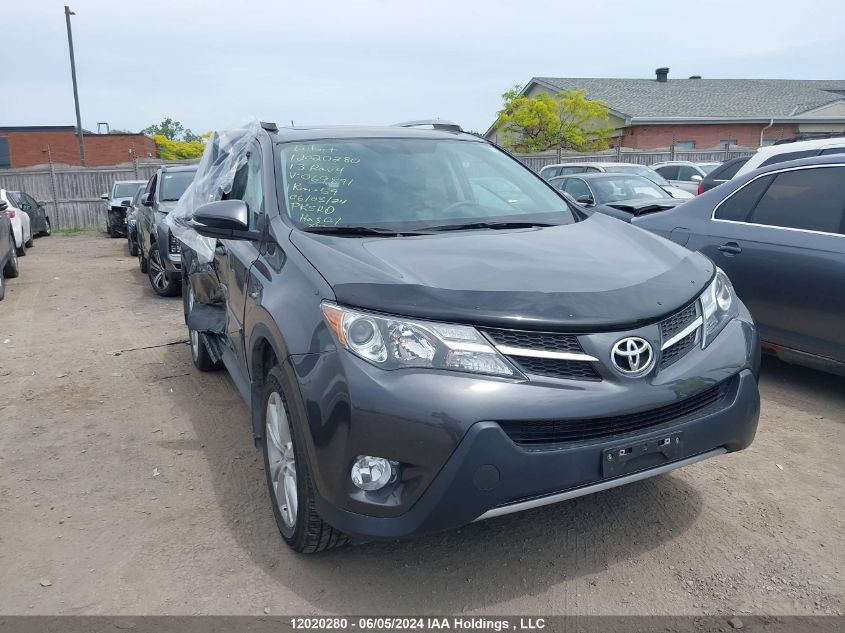 2013 Toyota Rav4 VIN: 2T3DFREV5DW069891 Lot: 12020280