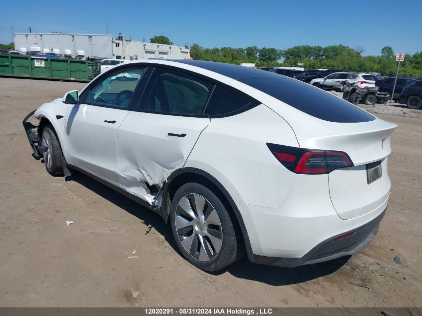 2023 Tesla Model Y VIN: LRWYGDFD6PC966987 Lot: 12020291