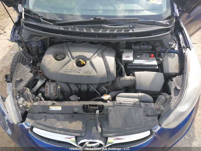 2013 Hyundai Elantra Gls/Limited VIN: 5NPDH4AE1DH169819 Lot: 12020292