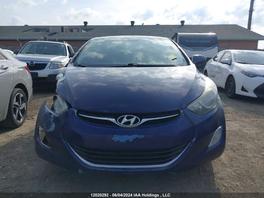 2013 Hyundai Elantra Gls/Limited VIN: 5NPDH4AE1DH169819 Lot: 12020292