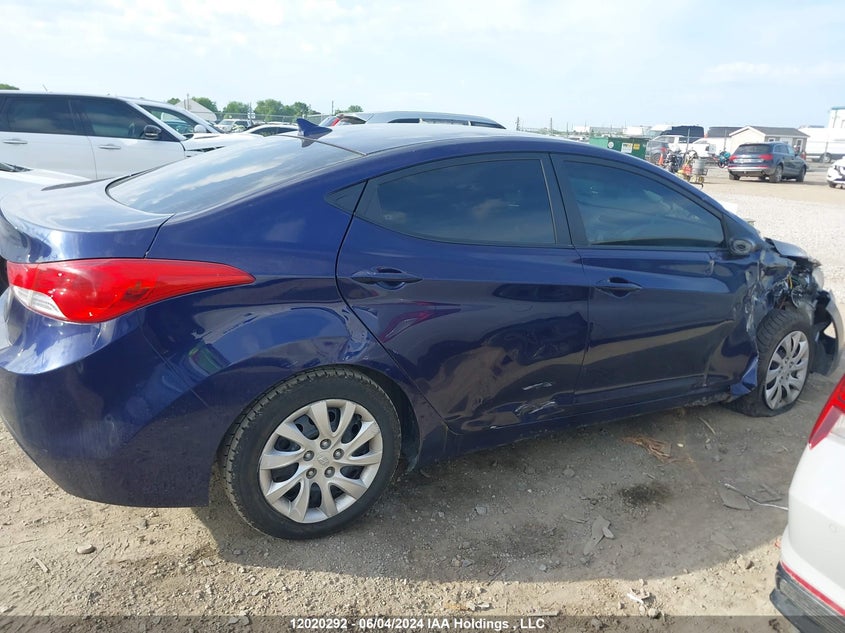 2013 Hyundai Elantra Gls/Limited VIN: 5NPDH4AE1DH169819 Lot: 12020292