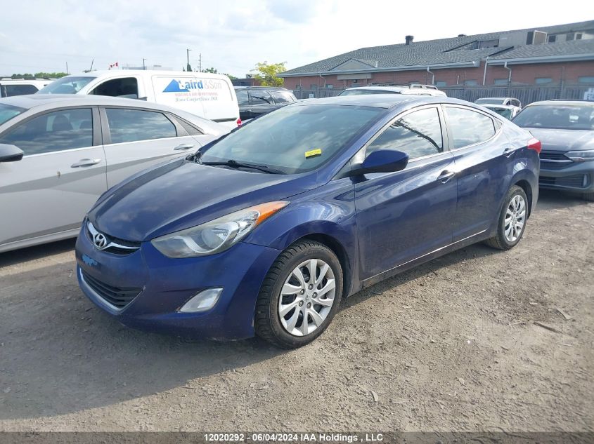 2013 Hyundai Elantra Gls/Limited VIN: 5NPDH4AE1DH169819 Lot: 12020292