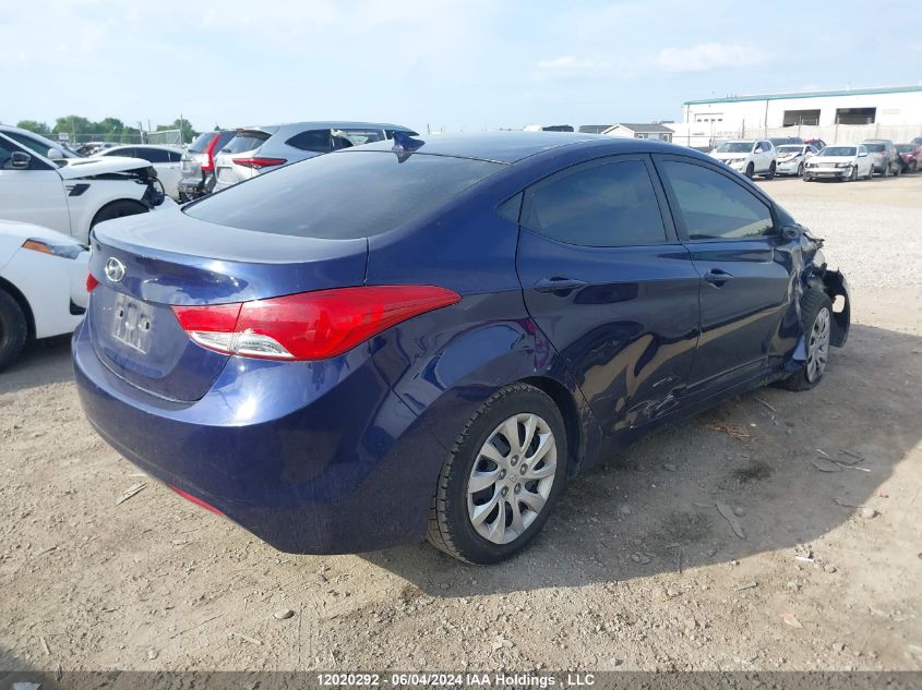 2013 Hyundai Elantra Gls/Limited VIN: 5NPDH4AE1DH169819 Lot: 12020292