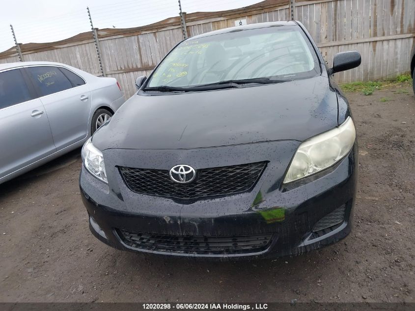 2009 Toyota Corolla Le VIN: 2T1BU40E69C045544 Lot: 12020298