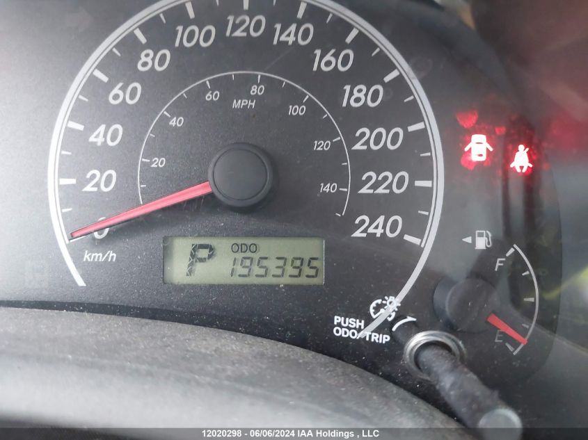 2009 Toyota Corolla Le VIN: 2T1BU40E69C045544 Lot: 12020298