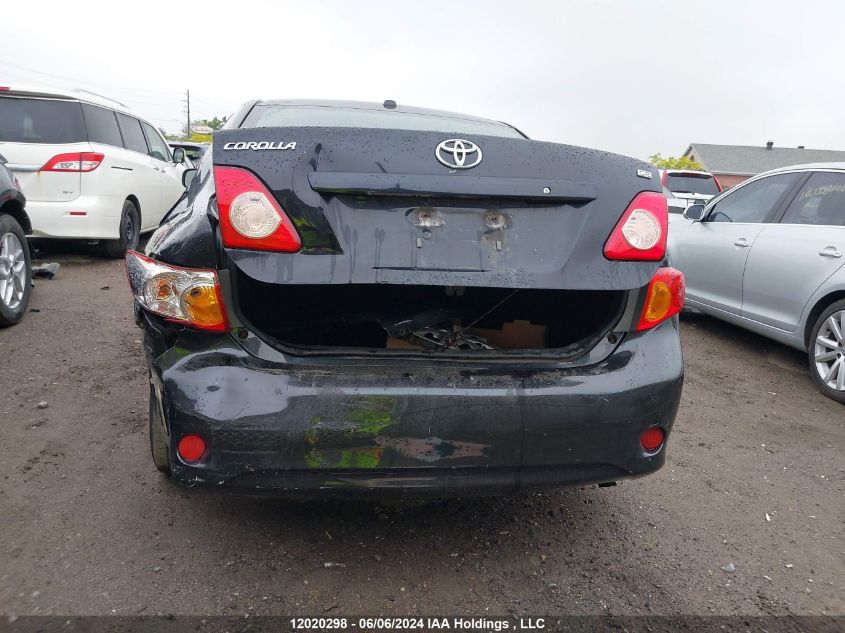 2009 Toyota Corolla Le VIN: 2T1BU40E69C045544 Lot: 12020298