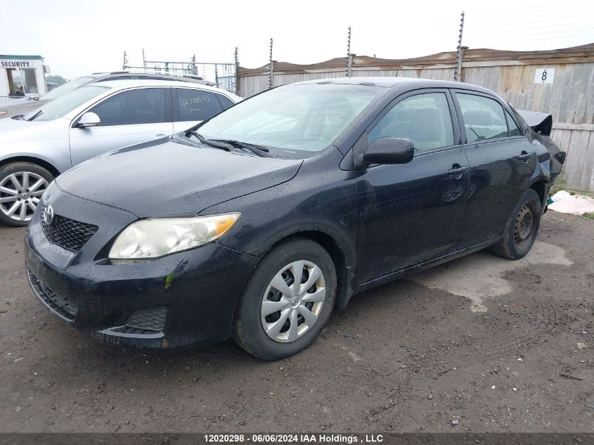 2009 Toyota Corolla Le VIN: 2T1BU40E69C045544 Lot: 12020298